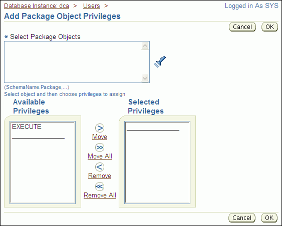 Description of tdpii_add_package_privs.gif follows