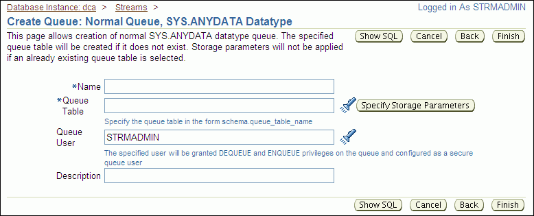 Description of tdpii_create_queue.gif follows