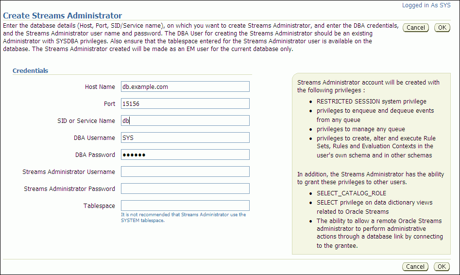 Description of tdpii_create_strms_admin.gif follows